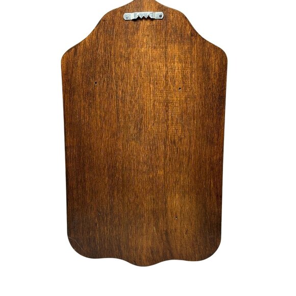 Vintage Hand-Painted Wooden Lemon Wall Plaque Key Holder Hook 1977 Cottagecore - Picture 7 of 12